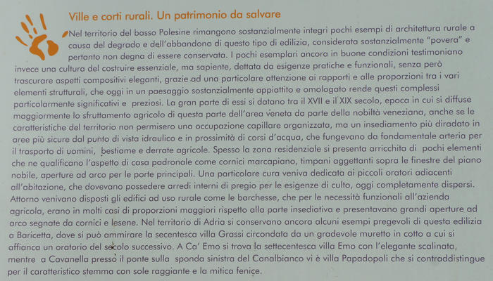 mountain bike, cicloturismo da Adria a Porto Viro lungo il Canal Bianco e il fiume Po