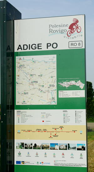 pista ciclabile Adige Po