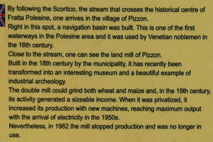 Mulino Pizzon a Fratta Polesine