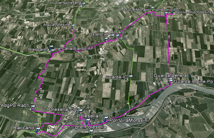 cicloturismo Canalbianco-Po