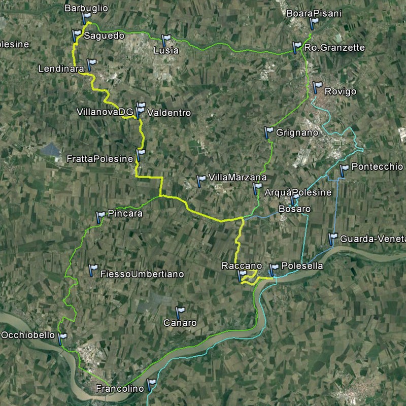 cicloturismo Ciclabile Adige-Po