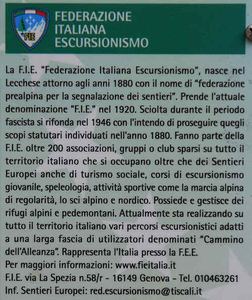 Sentiero Europeo E/5