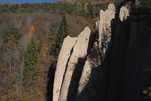Piramidi di terra a Segonzano in Val Cembra