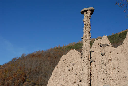 Piramidi di terra a Segonzano in Val Cembra