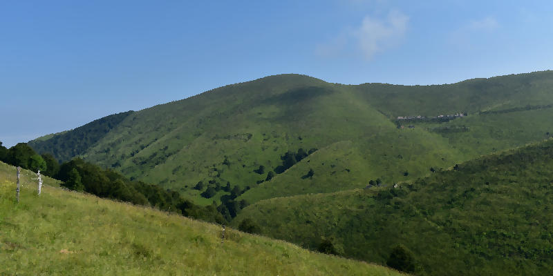il monte Cesen dal sentiero Barbaria Orsere
