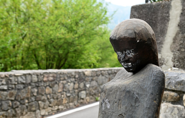 Via dell'Acqua, la Via dei Mulini, il Rujo a Cison di Valmarino