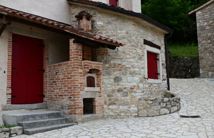 Via dell'Acqua, la Via dei Mulini, il Rujo a Cison di Valmarino