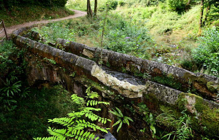 Via dell'Acqua, la Via dei Mulini, il Rujo a Cison di Valmarino