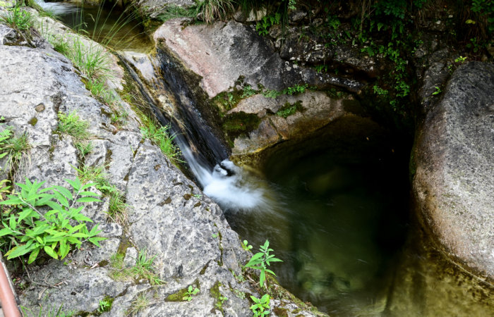 Via dell'Acqua, la Via dei Mulini, il Rujo a Cison di Valmarino