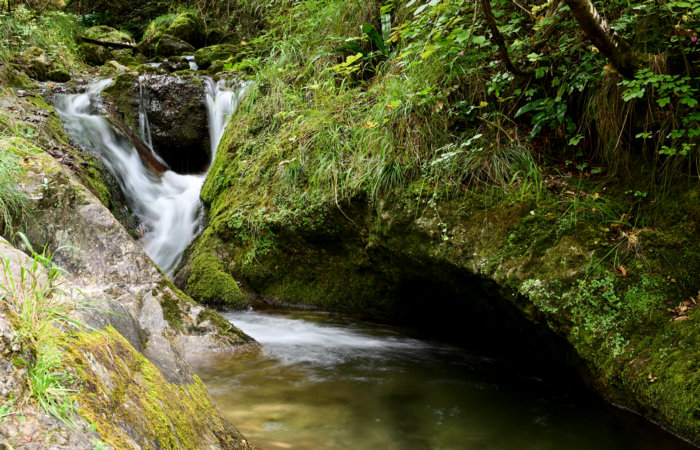 Via dell'Acqua, la Via dei Mulini, il Rujo a Cison di Valmarino