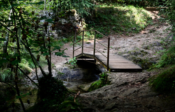 Via dell'Acqua, la Via dei Mulini, il Rujo a Cison di Valmarino