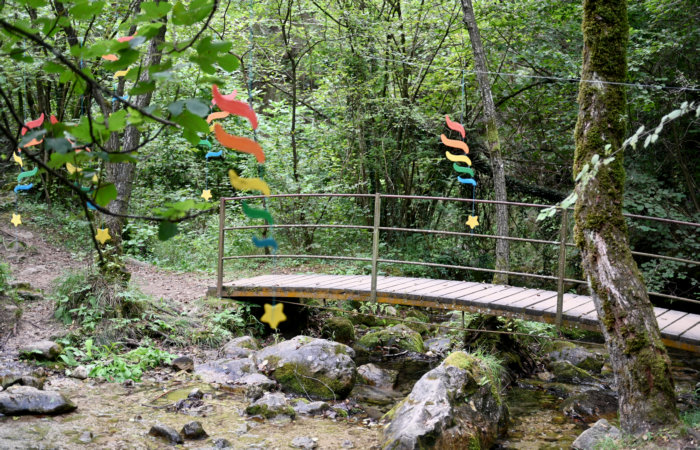 Via dell'Acqua, la Via dei Mulini, il Rujo a Cison di Valmarino