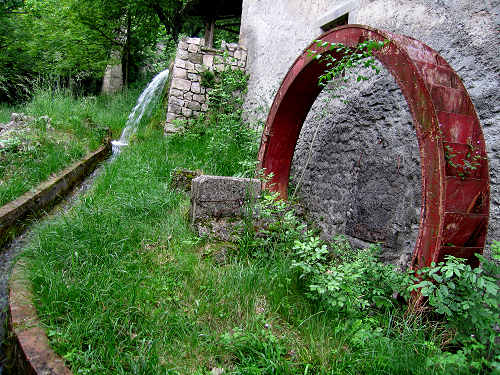 La Via dei Mulini a Cison di Valmarino