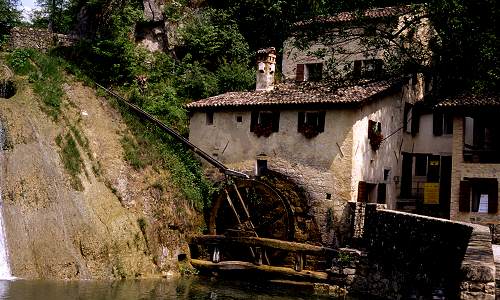 Molinetto della Croda a Refrontolo, colli del Prosecco, Treviso