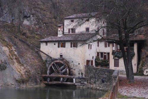Molinetto della Croda a Refrontolo, colli del Prosecco, Treviso