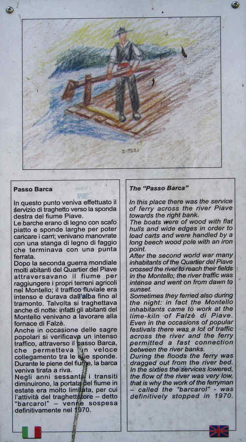 Falzè di Piave - Sernaglia della Battaglia - Quartier del Piave