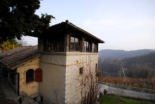 Farra di Soligo, Santuario di Collagù, Torri del Credazzo