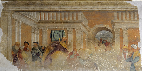 Ceneda, affreschi di Pomponio Amalteo alla Loggia Municipale