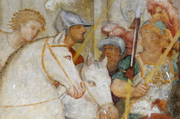 Ceneda, affreschi di Pomponio Amalteo alla Loggia Municipale