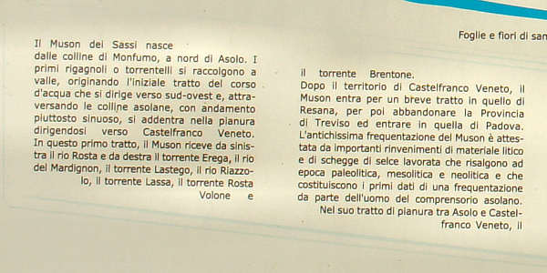 torrente Muson dei Sassi, Musonello, Prai, Parco naturale sul vecchio alveo del Muson