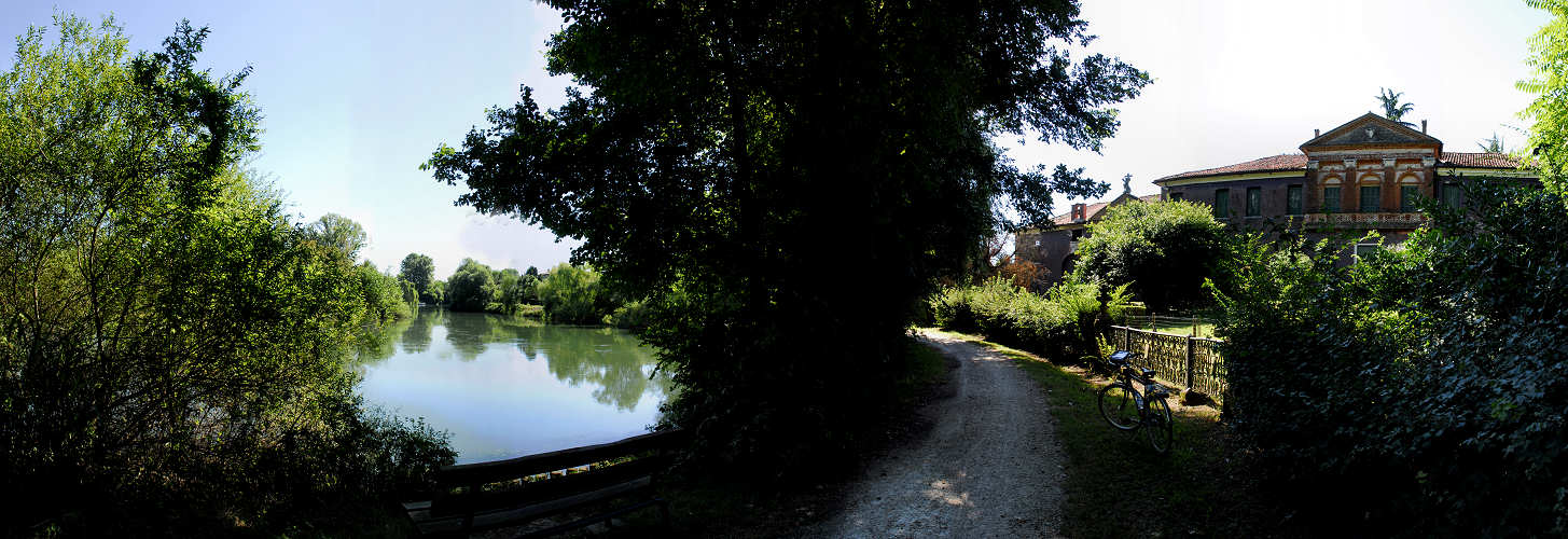 lungo il fiume Sile nei pressi di Casale sul Sile