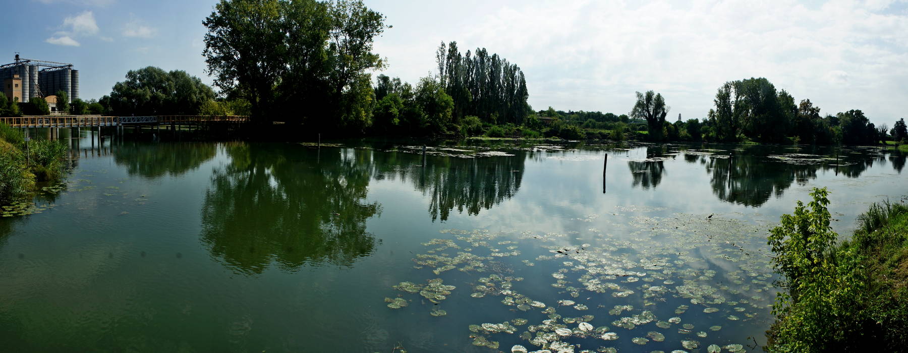 lungo il fiume Sile verso Silea