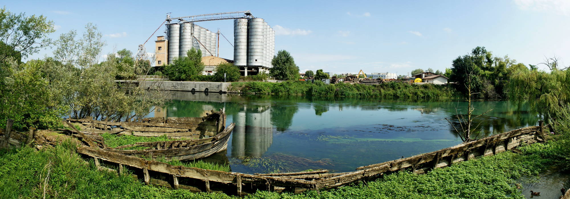 Cimitero dei Burci lungo il fiume Sile