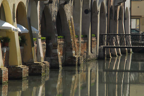 Treviso, acque del Sile e del Cagnan