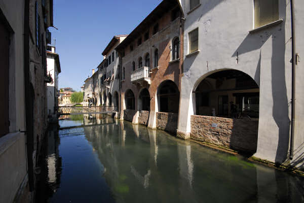 Treviso, acque del Sile e del Cagnan