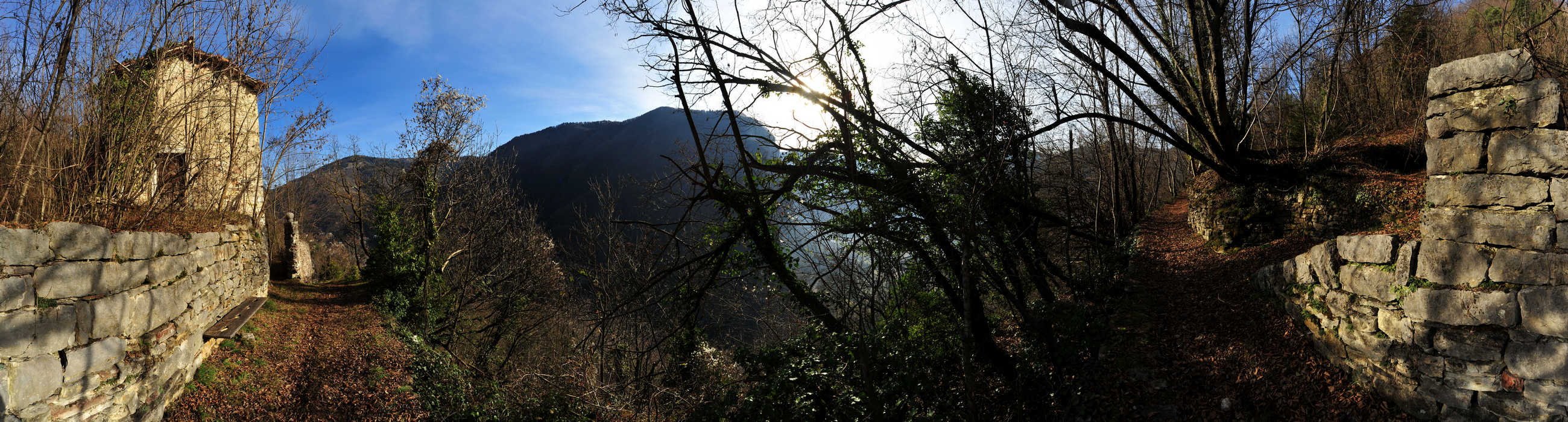 Case Martinatto a Incino di Arsi&eacute; e la conca di Cismon