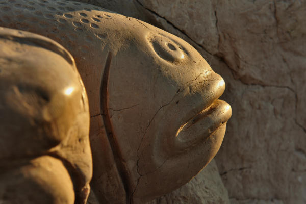Scogliera Viva, sculture nella massicciata lungomare di Caorle
