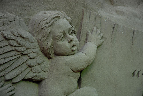 Presepio di sabbia a Jesolo Lido