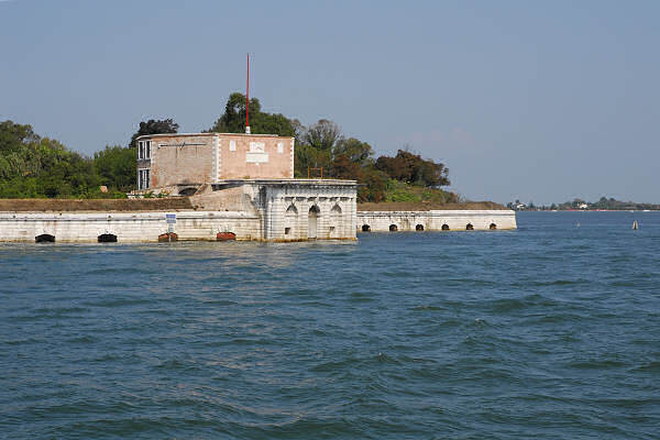 laguna Veneta, forte di Sant'Andrea