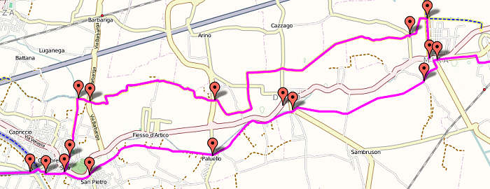 Ciclopedonale Mira-Stra