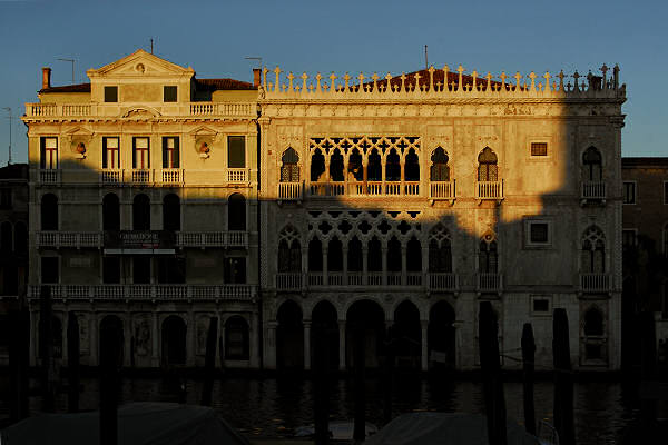 Venezia, Ca' d'Oro lungo il Canal Grande