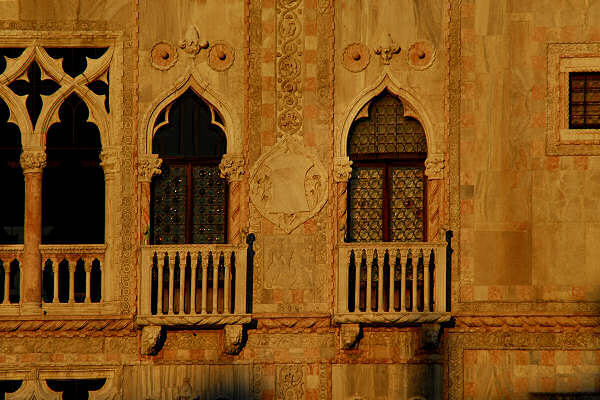 Venezia, Ca' d'Oro lungo il Canal Grande