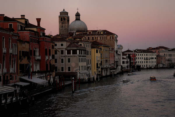Canal Grande e Ponte di Rialto a Venezia