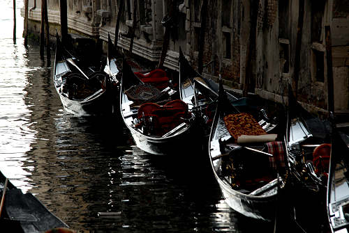 gondola e gondolieri - Venezia