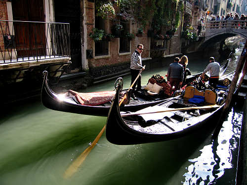 gondola e gondolieri - Venezia