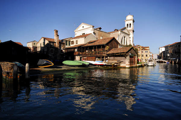 Venezia, squero San Trovaso