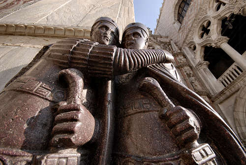 Venezia, Piazza Basilica San Marco, i tetrarchi