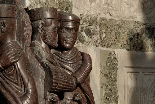 Venezia, Piazza Basilica San Marco, i tetrarchi