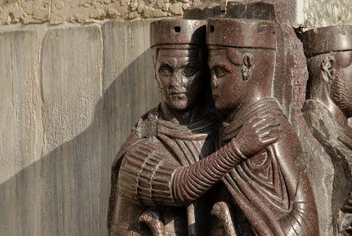 Venezia, Piazza Basilica San Marco, i tetrarchi
