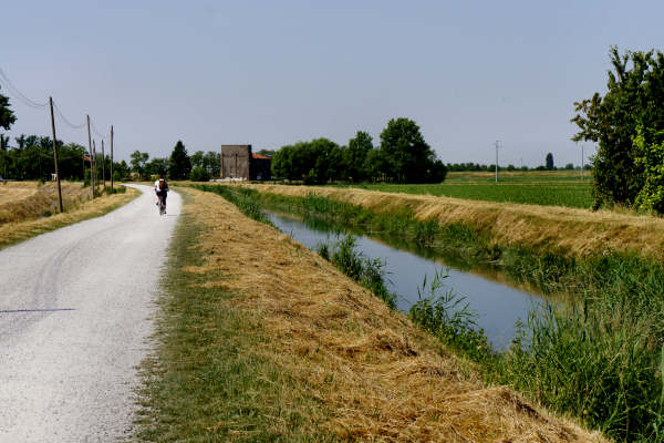 Quarto d'Altino, pista ciclabile fiume Zero, Altino, Trepalade, Sile