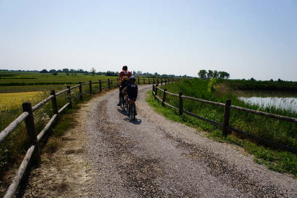 Quarto d'Altino, pista ciclabile fiume Zero, Altino, Trepalade, Sile