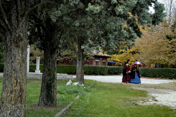 rievocazione storica del 1828 al forte Marghera a Mestre-Venezia