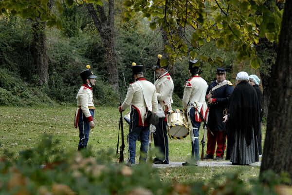 rievocazione storica del 1828 al forte Marghera a Mestre-Venezia