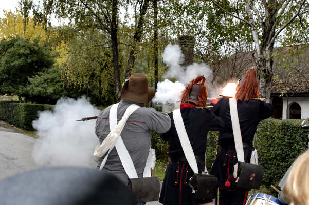 rievocazione storica del 1828 al forte Marghera a Mestre-Venezia