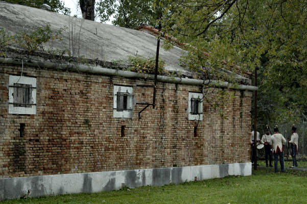 rievocazione storica del 1828 al forte Marghera a Mestre-Venezia