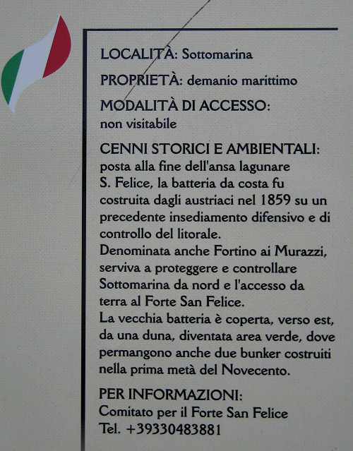 Batteria dei Murazzi - Sottomarina di Chioggia - Venezia